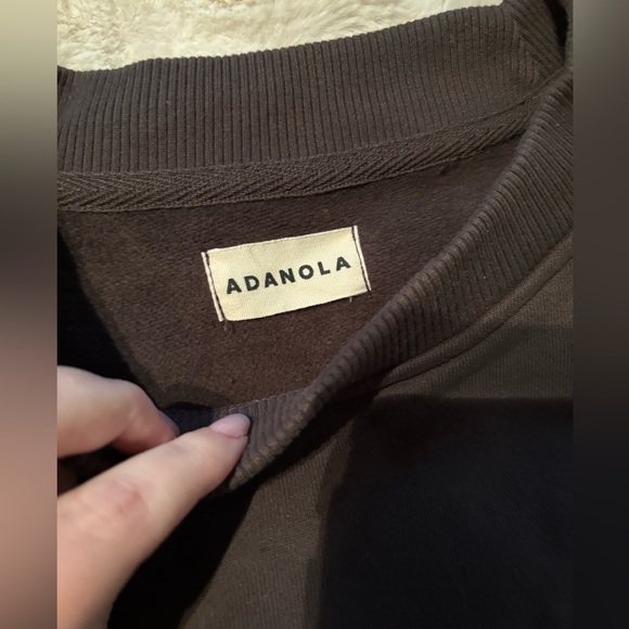 Adanola Sport Sweatshirt in Coffee Bean - Like New! - Picture 4 of 7